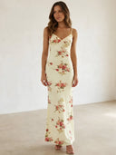 Hayat-Satin Bloom Dress