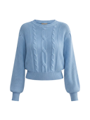 Nola–Bright Knit Pullover - Vessita