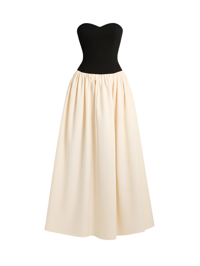 Ruby-Corset Maxi Dress