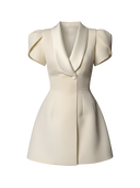 Sahar-Tailored Mini Dress