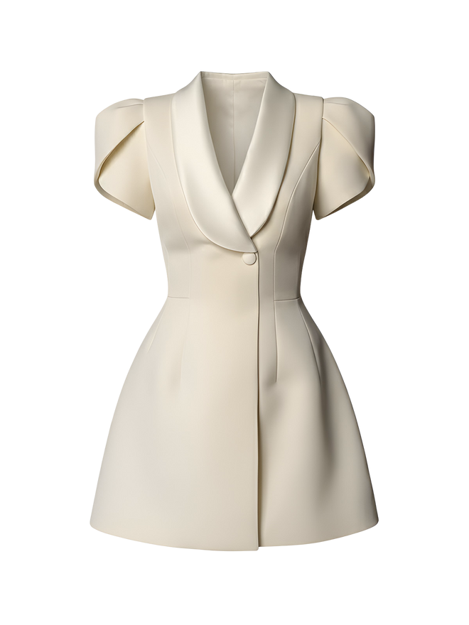 Sahar-Tailored Mini Dress