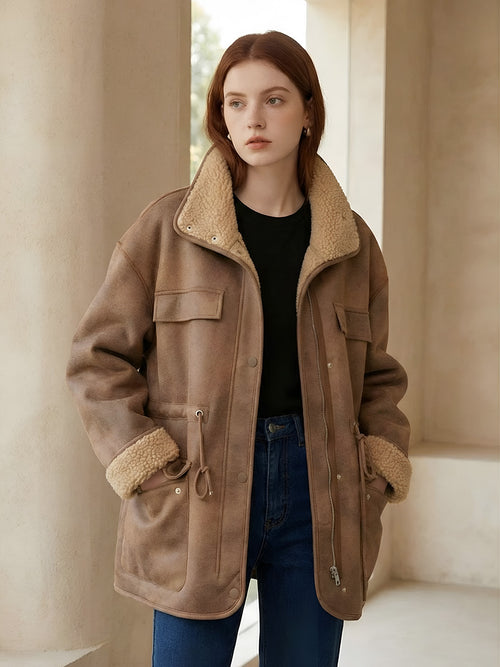 Suri-Cozy Sherpa Jacket