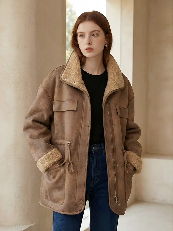 Suri-Cozy Sherpa Jacket