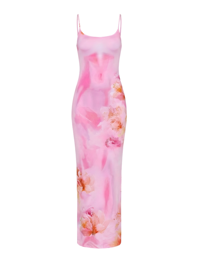 Alora-Pink Bloom Gown