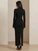 Lia-Sculpt Midi Dress