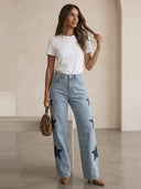 Lola-Luxe Star Jeans