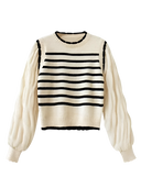 Lila-Stripe Knit