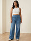 Nora-Luxe Wide Jeans