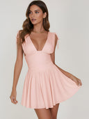 Vivian-Elegant Mini Dress