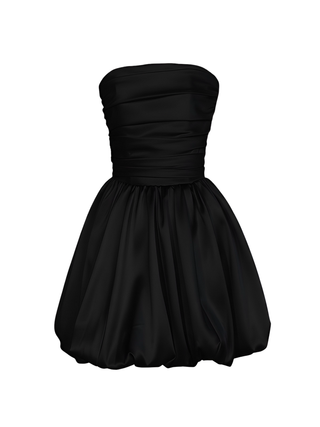 Ray-Strapless Glow Dress