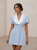 Sahar-Tailored Mini Dress