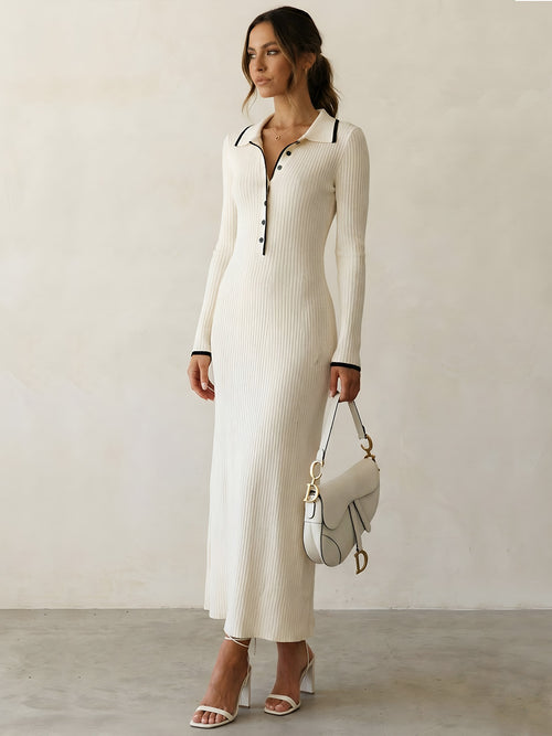 Elen–Chic Polo Dress - Vessita
