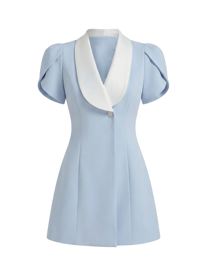 Sahar-Tailored Mini Dress