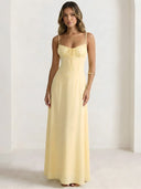 Joelle-Elegant Flowy Dress - Vessita