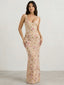 Zara-Ruched Maxi Dress - Vessita