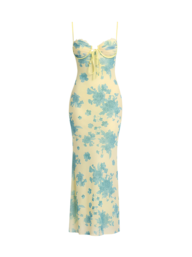 Chiara-Bust Tie Dress