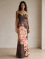 Hira-Satin Maxi Dress