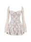 Ines-Flare Sheer Dress