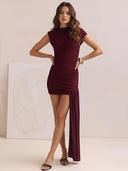 Belin–One Shoulder Dress