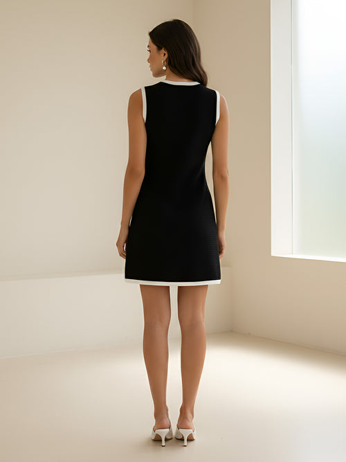 Noor-Scallop Hem Dress