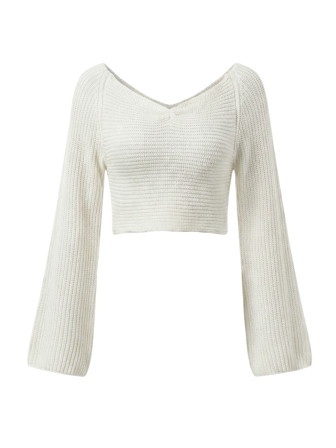 Eve–Soft OffShoulder Knit - Vessita