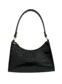 Nora-Glossy Croc Bag