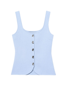 Lina-Button Knit Top