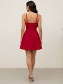 Noura-Corset Mini Dress - Vessita