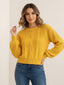 Nola–Bright Knit Pullover - Vessita