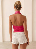 Alma-Scarf Halter Top - Vessita