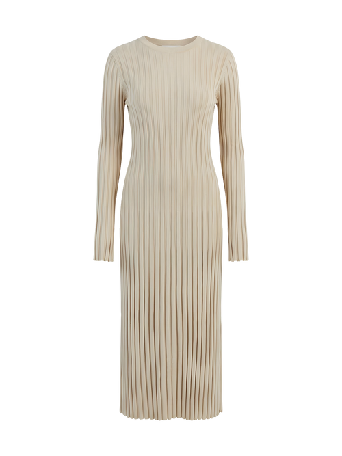 Tia-Ribbed Maxi Dress - Vessita