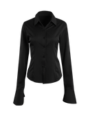 Nara-Classic Button Top