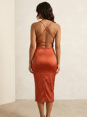 Naya-Luxe Midi Dress - Vessita