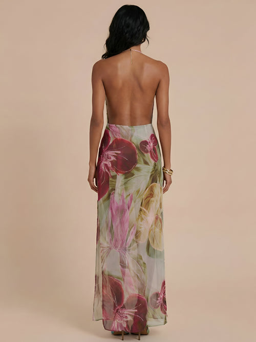 Zara-Sheer Bloom Dress
