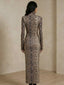 Lira-Leopard Maxi Dress