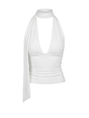 Alma-Scarf Halter Top - Vessita