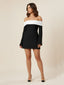 Faye-Off Shoulder Dress - Vessita