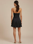 Diana-Dot Flare Suit