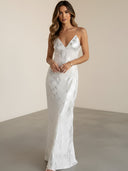 Zia–Shimmer Maxi Dress - Vessita