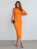 Vera–Off Shoulder Midi - Vessita