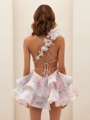 Sela–Blossom Wave Dress - Vessita