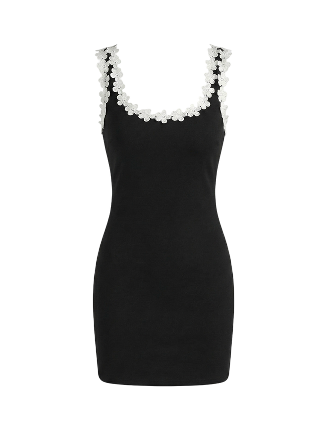 Nivia-Flower Edge Dress