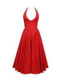 Noelia-Halter Midi Dress