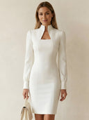 Zara-Elegant Midi Dress