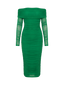 Elora-Mesh Midi Dress - Vessita