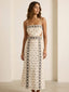 Aven-Vintage Print Dress - Vessita