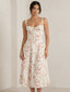 Amelia-Floral Midi Dress