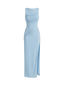 Belle-Draped Maxi Gown