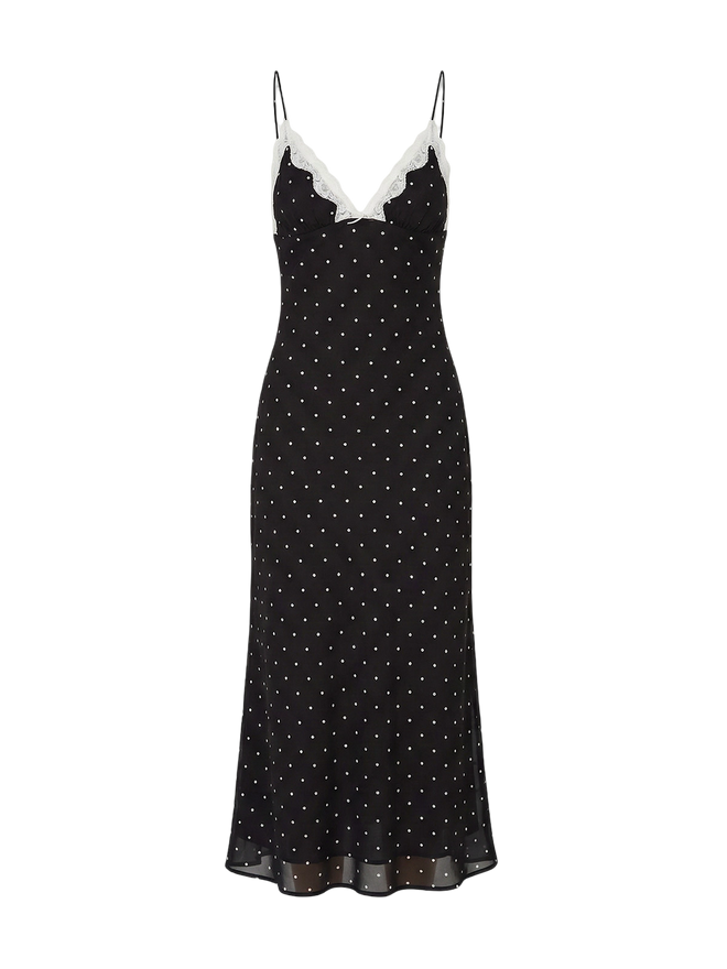 Suri-Vintage Dot Slip