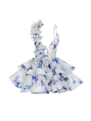 Sela–Blossom Wave Dress - Vessita